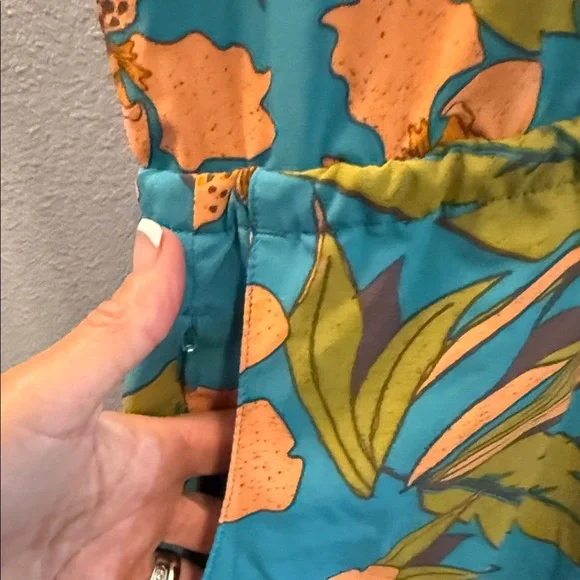 Toad & CO Tropical Floral Sleeveless Romper - Picture 8 of 9